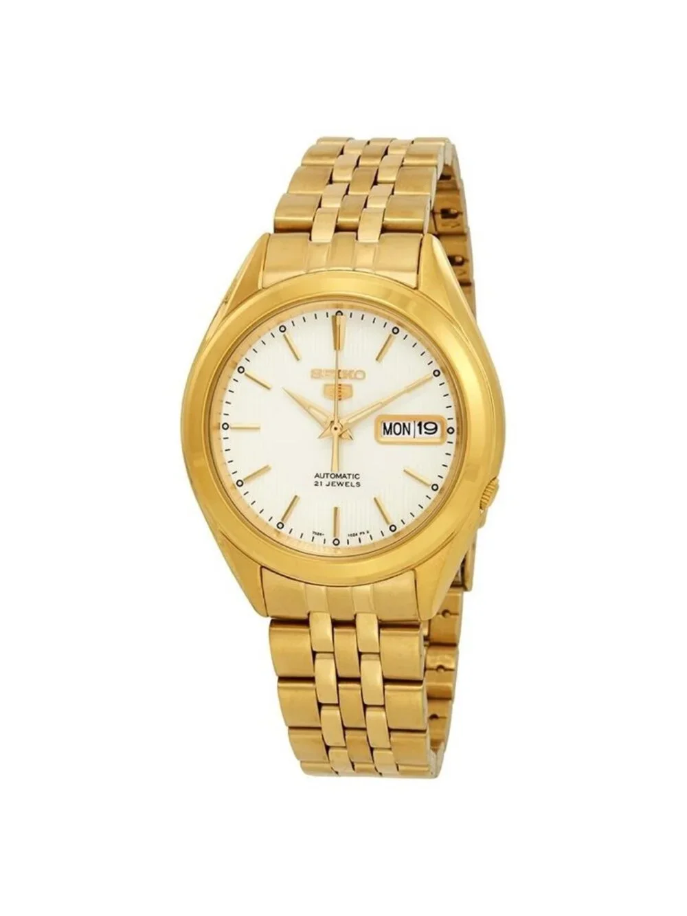 NWT Seiko Series 5 Automatic Silver Dial Men's Watch